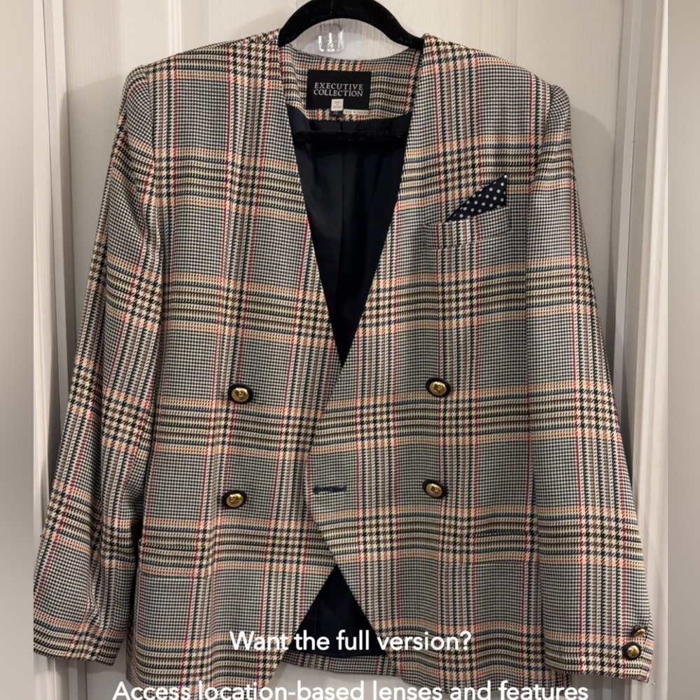 Executive collection Vintage women’s blazer NWT SO CUTE‼️